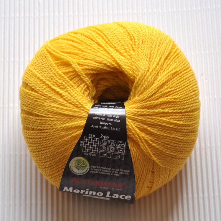 Obrázek k výrobku 4002 - Merino Lace, col. 19 (sonne)