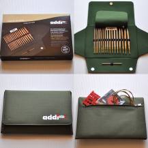 Obrázek k výrobku 4242 - Jehlice AddiClick Nature Olive Wood Etui
