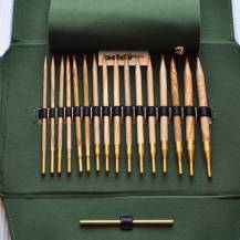 Obrázek k výrobku 4242 - Jehlice AddiClick Nature Olive Wood Etui