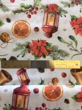 Obrázek k výrobku 4245 - Vánoční zátiší s lampou a pomerančem